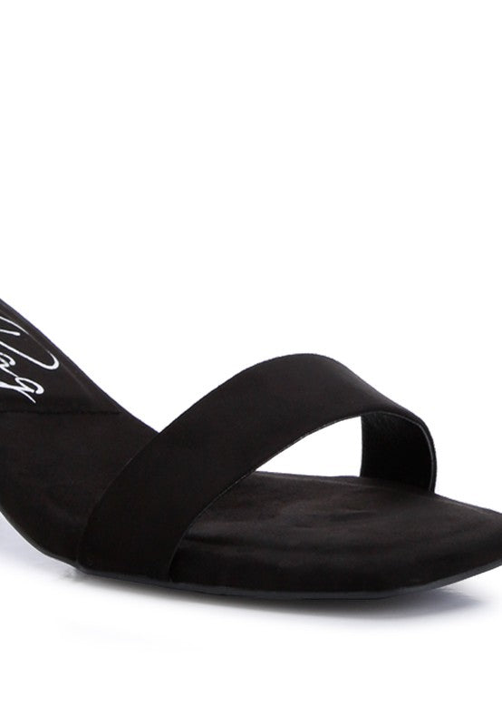 Eshe Block Heel Sandals - Tigbul's Variety Fashion Shop