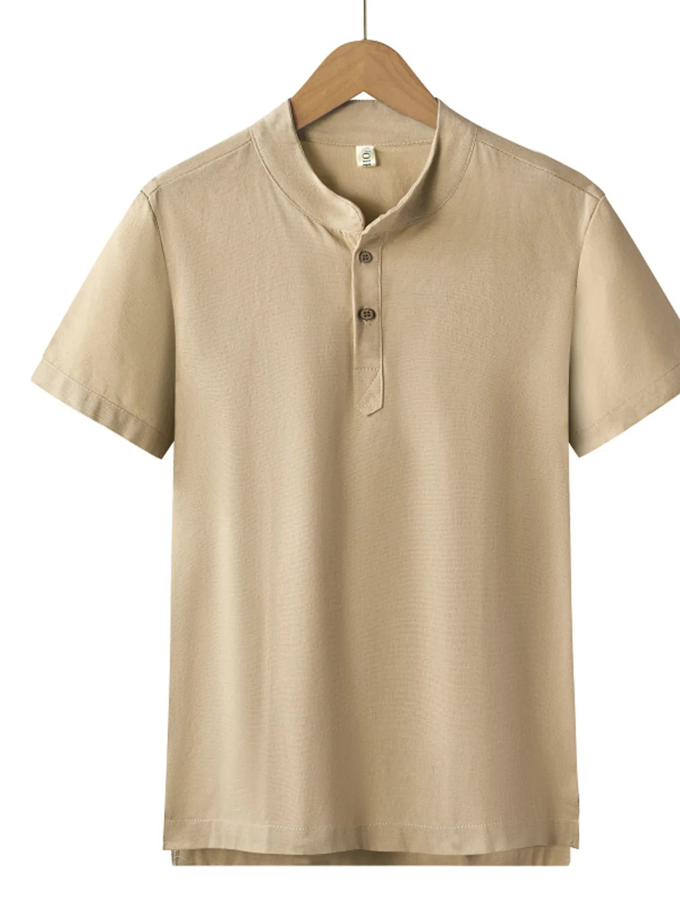 Men's Plus Size Button Detail Short Sleeve Blouse - Tigbul's Variety Fashion Shop