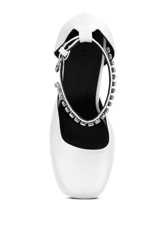 Martini Sky High Platform Sandals - Tigbul's Variety Fashion Shop