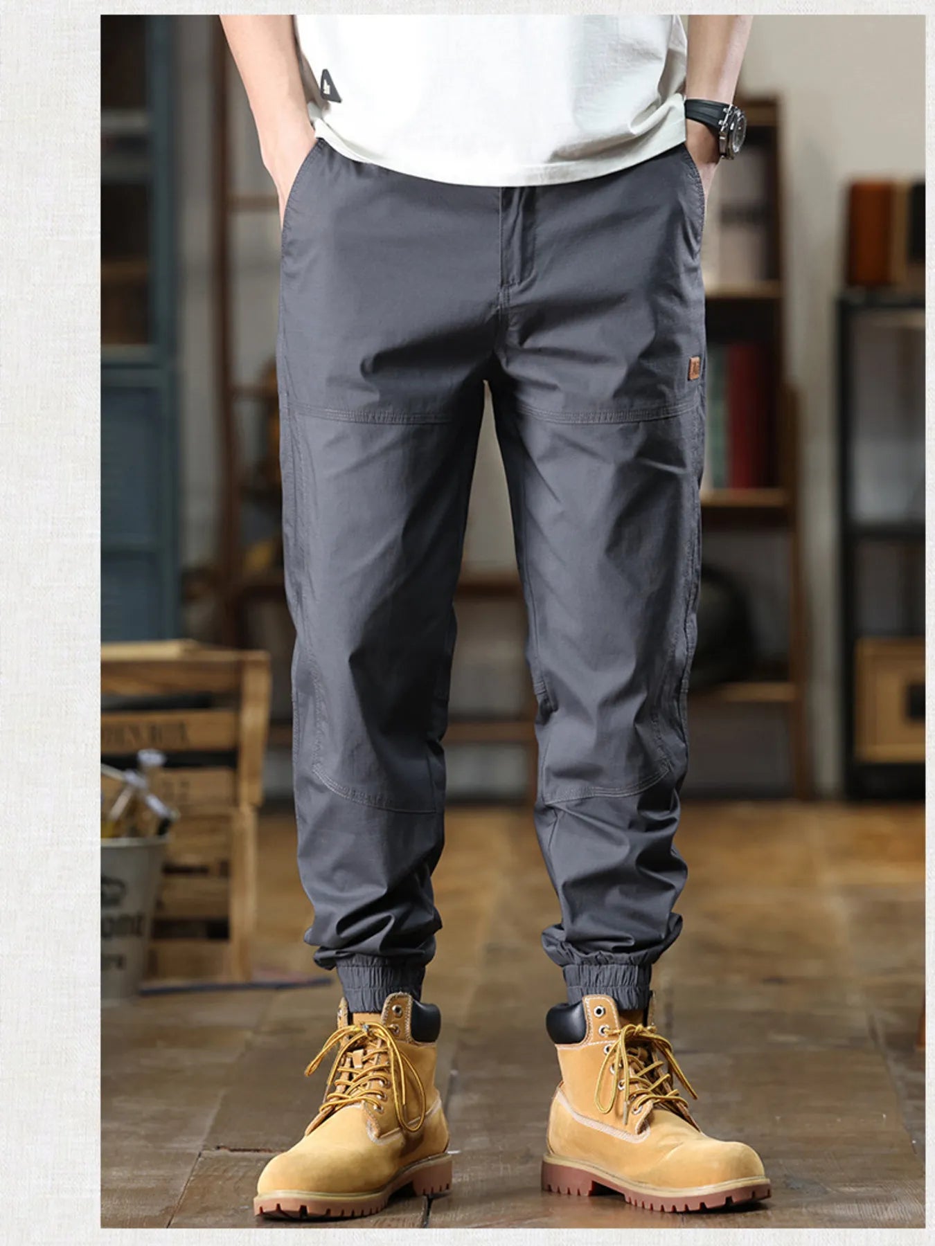 Men's Full Size Wide Leg Pants Plus Size - Tigbul's Variety Fashion Shop