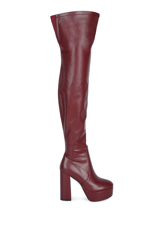 Bubble Platform Boot - Tigbul's Variety Fashion Shop