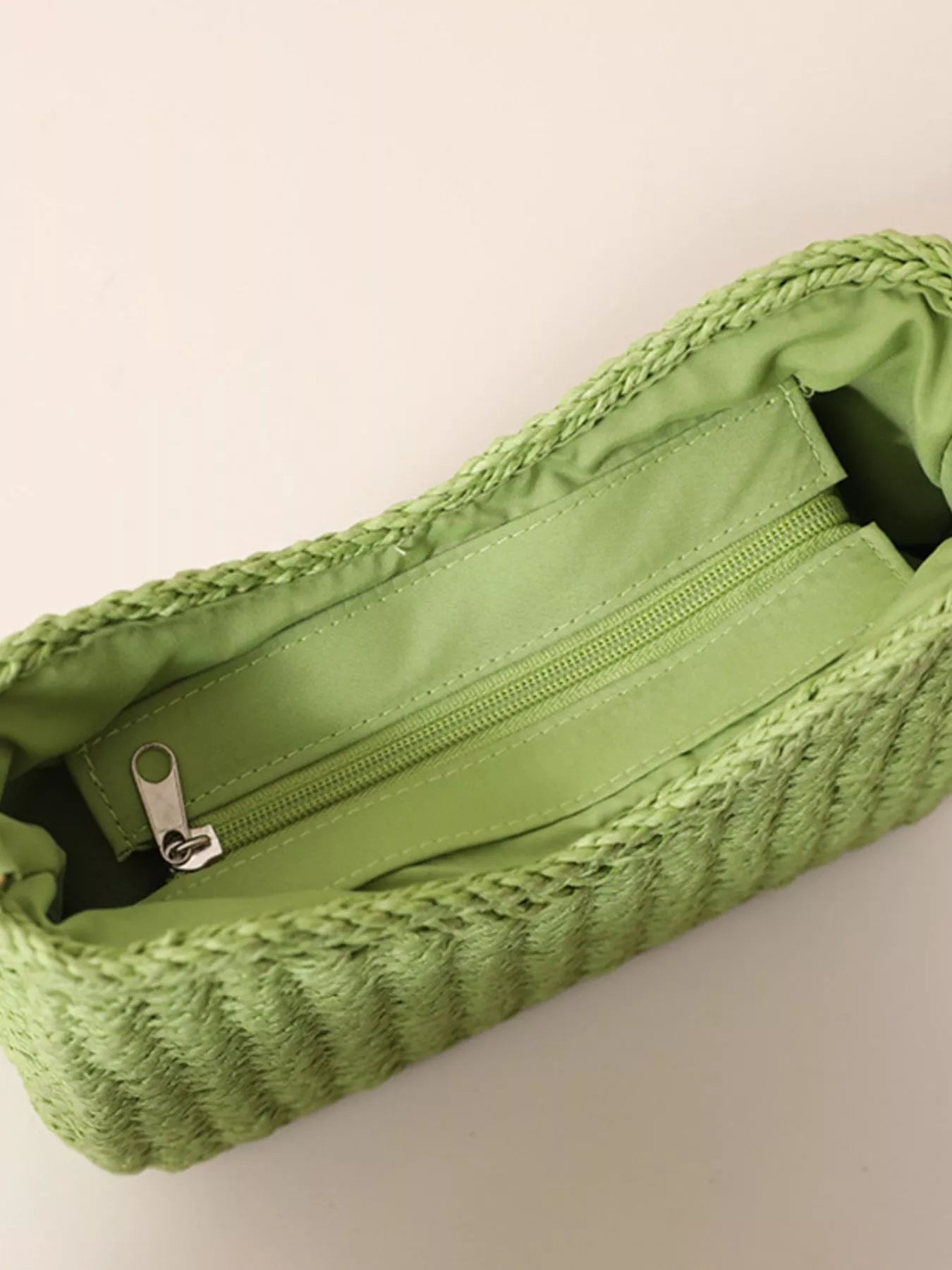 Woven Straw Shoulder Bag - Tigbul's Variety Fashion Shop