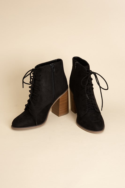 Kidman Lace Up Boots - Tigbul's Variety Fashion Shop