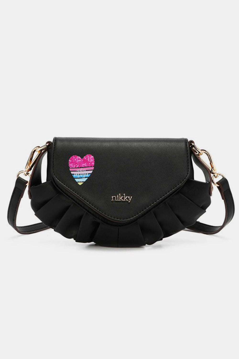 Nicole Lee USA Graphic Crossbody Bag - Tigbul's Variety Fashion Shop