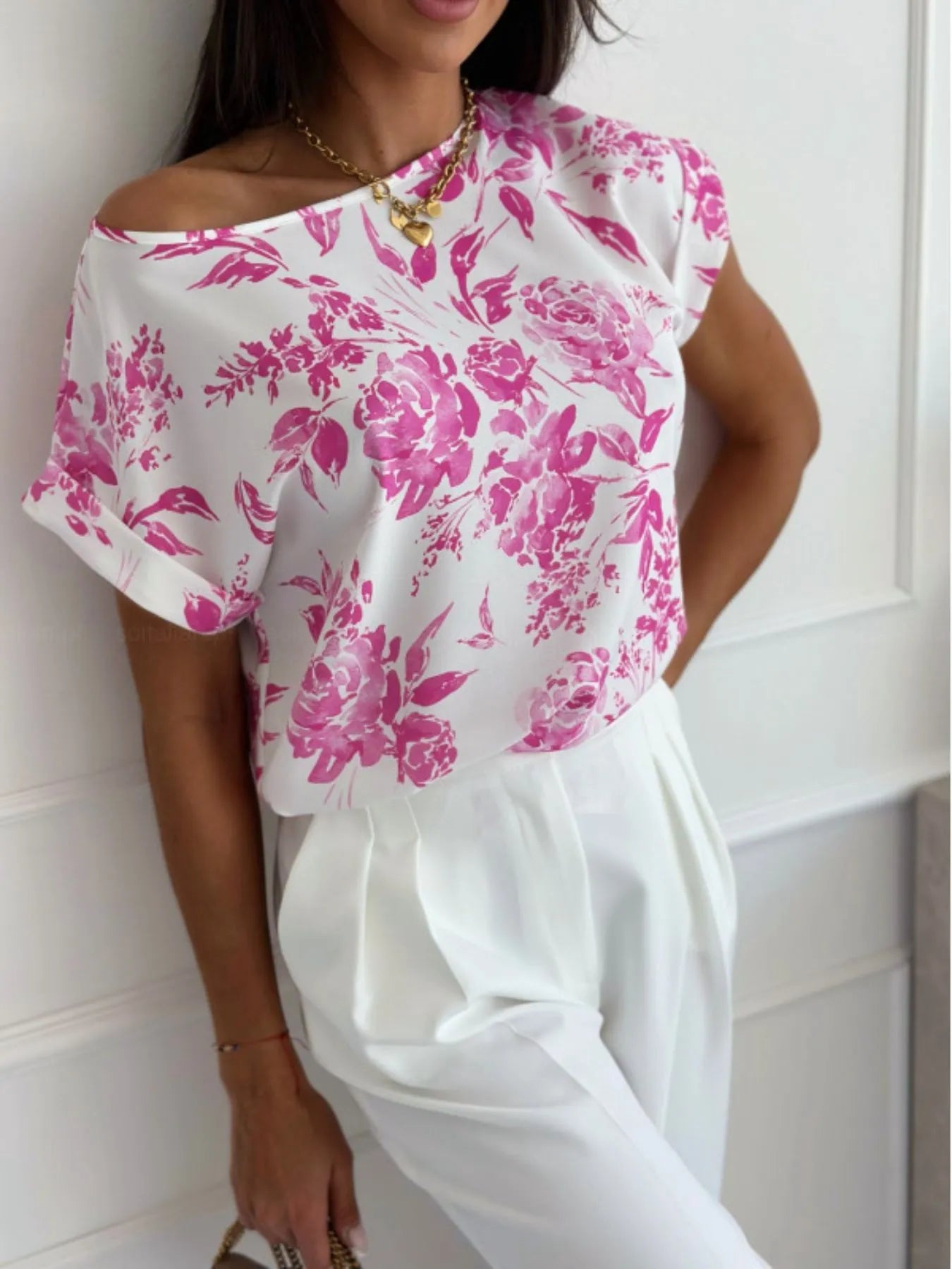 Classic Rolled Sleeve T-Shirt - Tigbul's Variety Fashion Shop