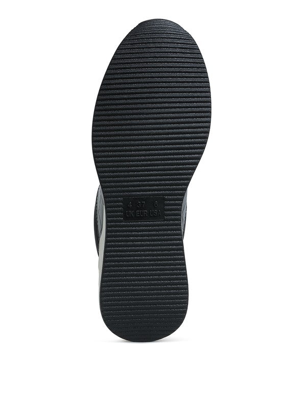 Noltas Chunky Wedge Heel Sneaker - Tigbul's Variety Fashion Shop