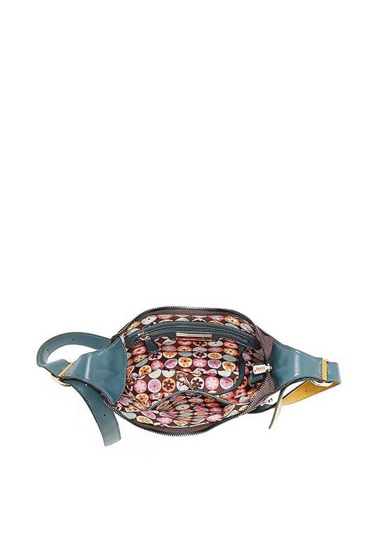 Nicole Lee USA Eco-Leather Saddle Bag - Tigbul's Variety Fashion Shop