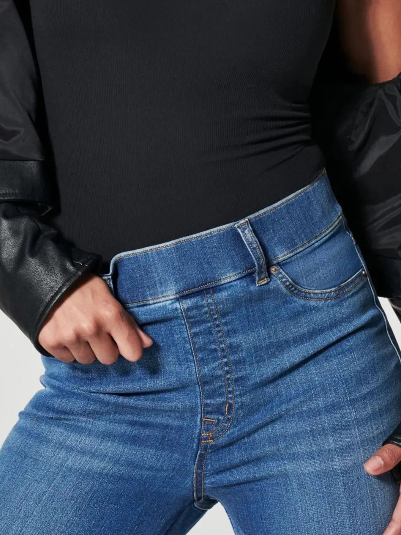 Full Size High-Waisted Flare Jeans Plus Size - Tigbul's Variety Fashion Shop