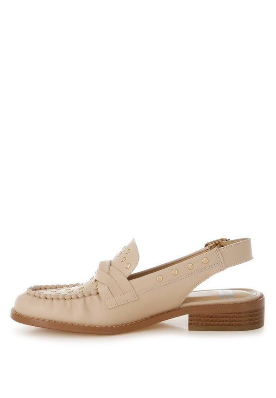 Remykin Braided Penny Strap Loafers - Tigbul's Variety Fashion Shop