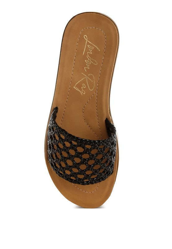 Sayura Woven Slip-On Flatforms - Tigbul's Variety Fashion Shop