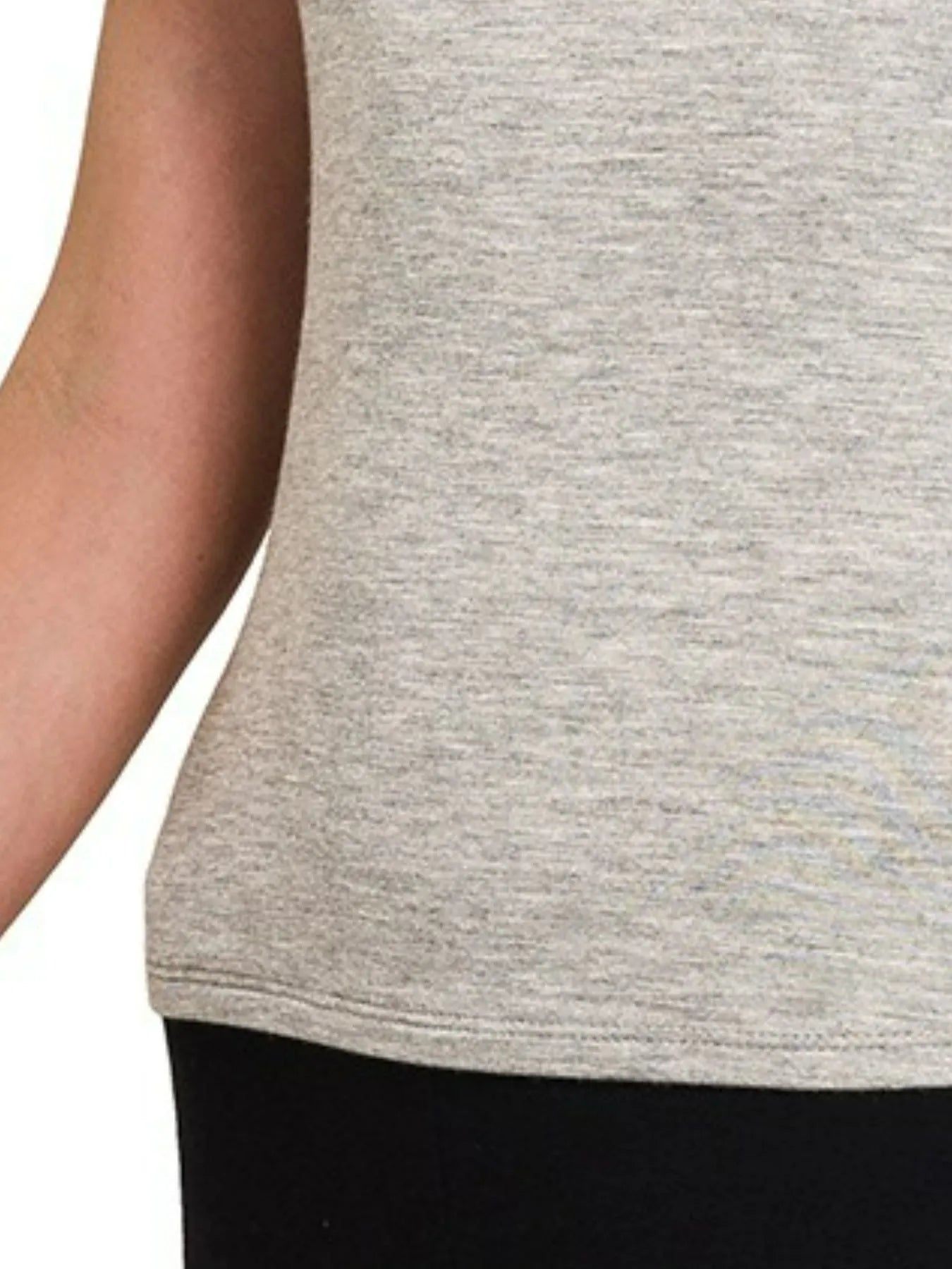 Zenana Premium Rayon Double Layered Round Neck Tank Top - Tigbul's Variety Fashion Shop