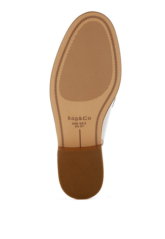 Remykin Braided Penny Strap Loafers - Tigbul's Variety Fashion Shop