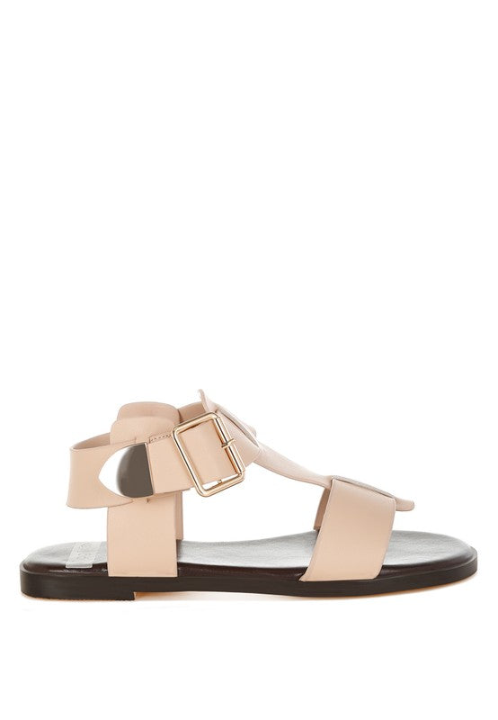 Shayla Gladiator Flat Sandals - Tigbul's Variety Fashion Shop