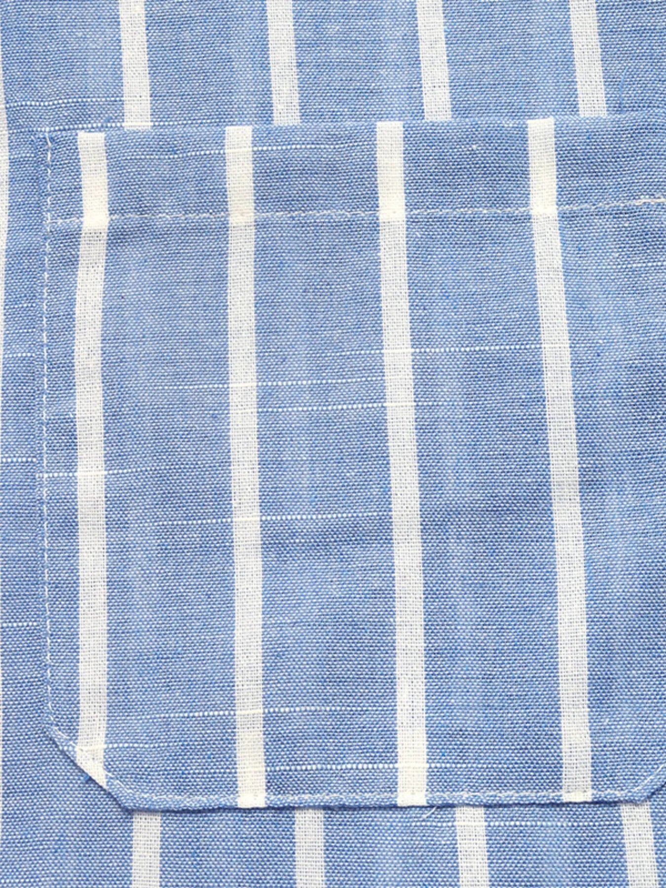 Striped Oversized Button-Down Shirt - Tigbul's Variety Fashion Shop