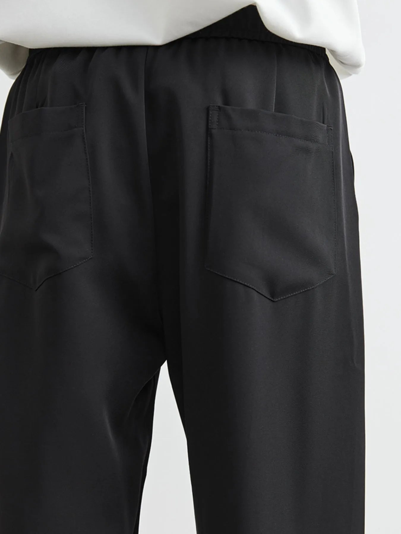 Men's Plus Size Relaxed Fit Wide Leg Drawstring Pants - Tigbul's Variety Fashion Shop