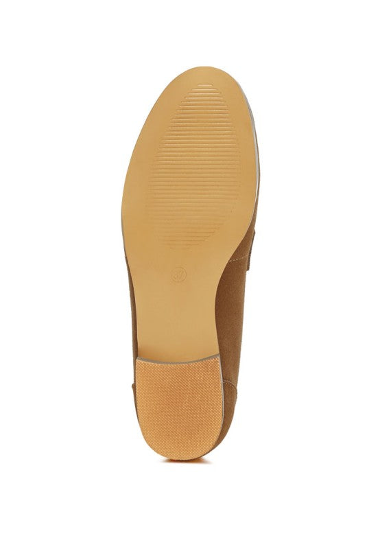 New Ode Rhinestone Penny Strap Loafers Loafers - Tigbul's Variety Fashion Shop