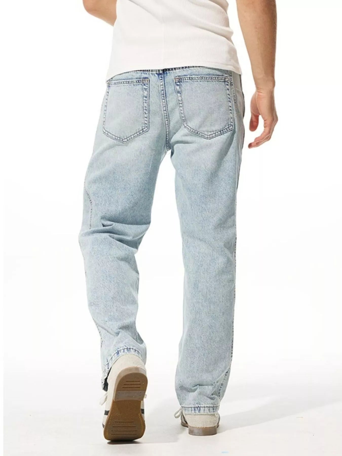 Men's Wide Leg Jeans - Tigbul's Variety Fashion Shop