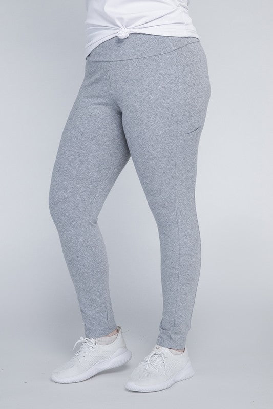 Plus Everyday Leggings with Pockets - Tigbul's Variety Fashion Shop
