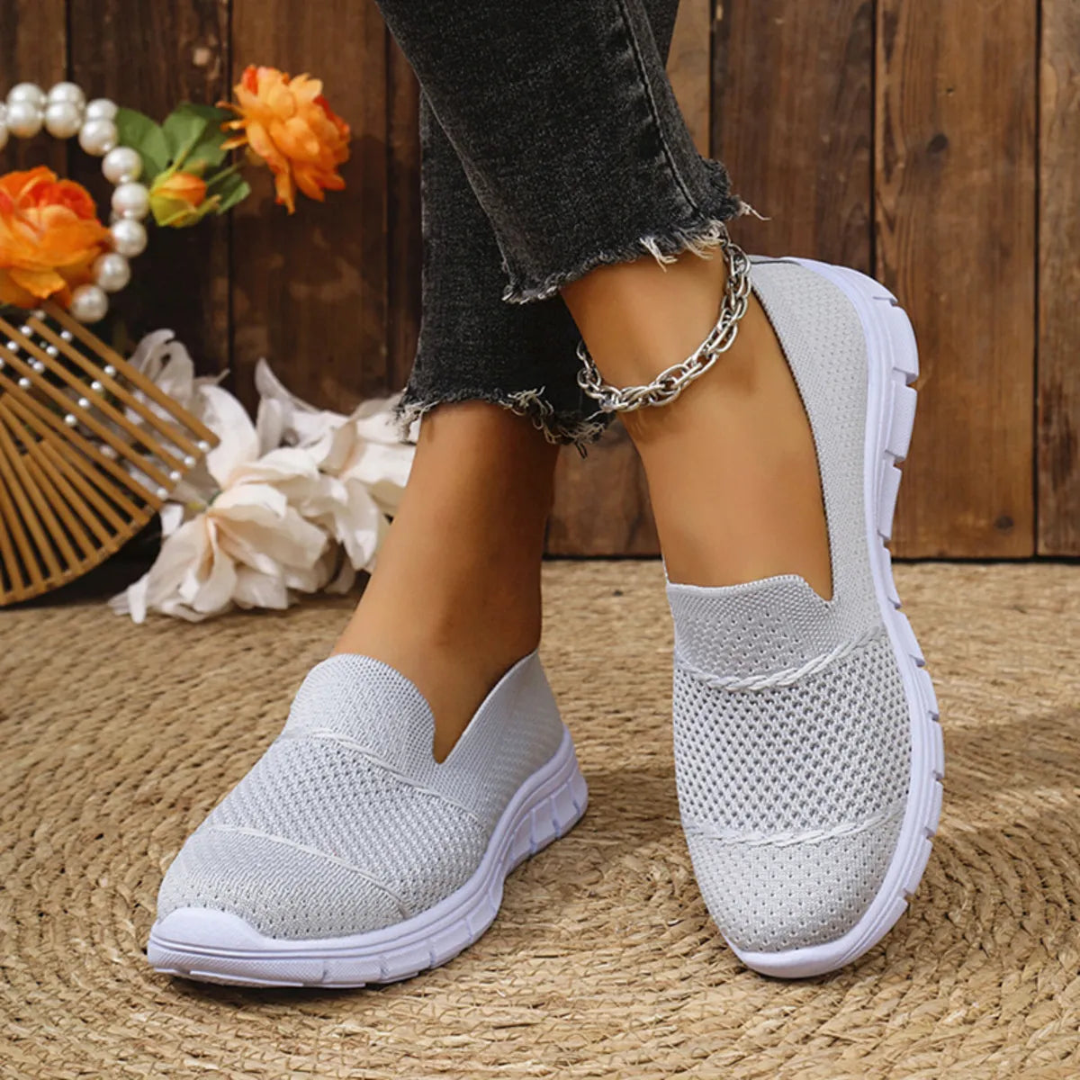 Breathable Mesh Athletic Slip-Ons - Tigbul's Variety Fashion Shop