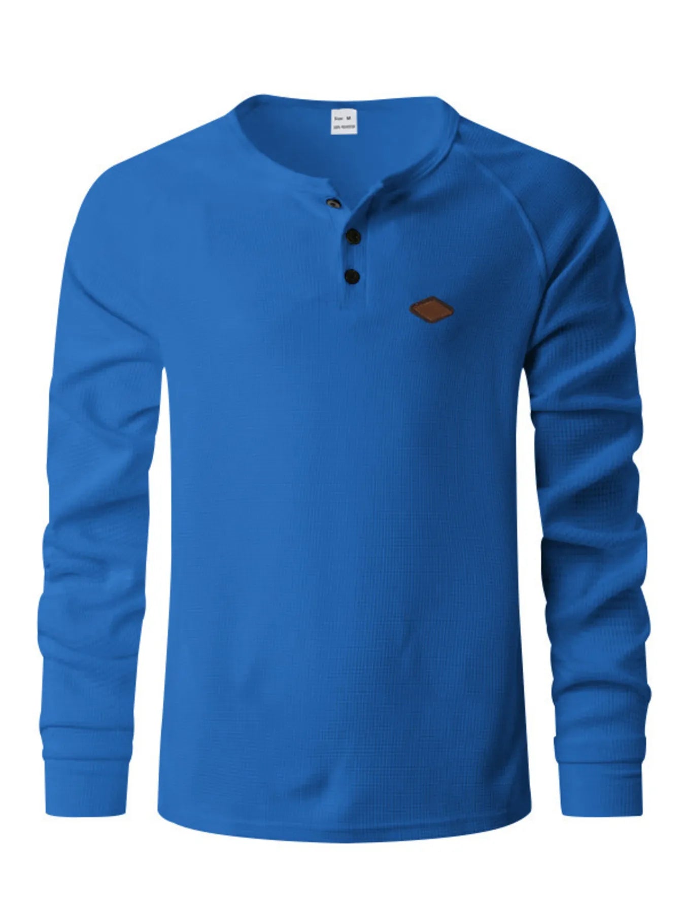 Men's Full Size Button Detail Long Sleeve T-Shirt Plus Size - Tigbul's Variety Fashion Shop