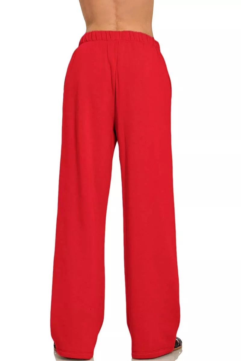 Zenana Fleece Sweatpant with Pockets - Tigbul's Variety Fashion Shop
