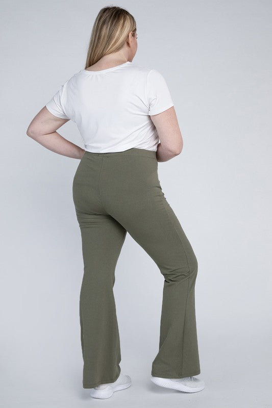 Plus Everyday Flare Bottoms - Tigbul's Variety Fashion Shop