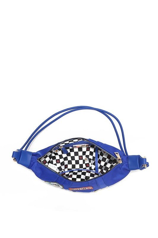 Nicole Lee USA Color Patch Croissant Bag - Tigbul's Variety Fashion Shop