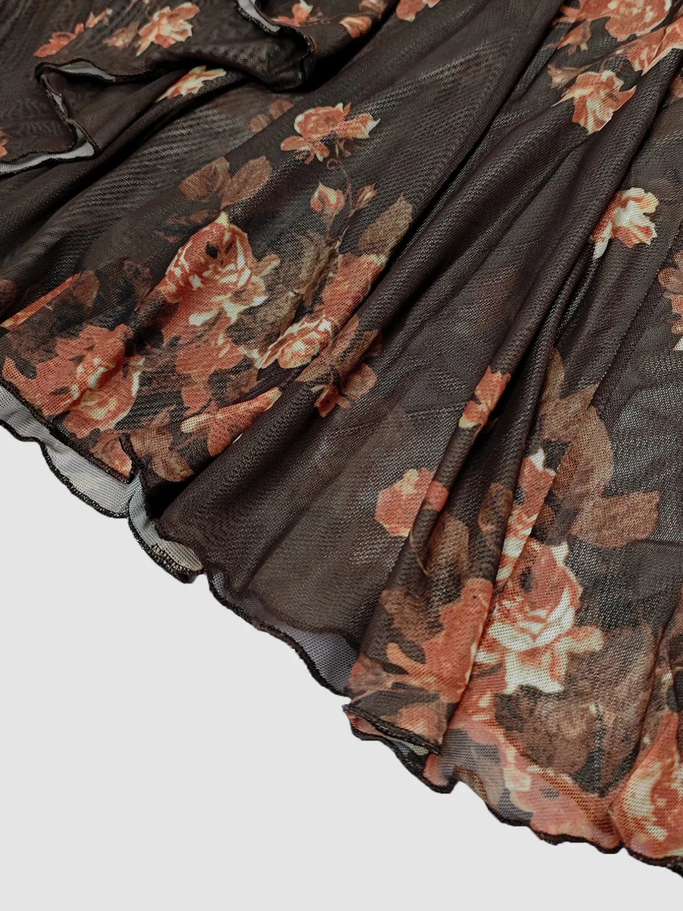 Floral Square Neck Top and Skirt Set - Tigbul's Variety Fashion Shop