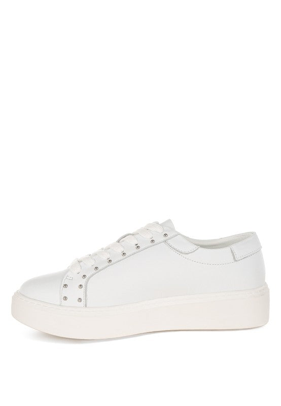 Strider Studs Embellished Chunky Sneakers - Tigbul's Variety Fashion Shop