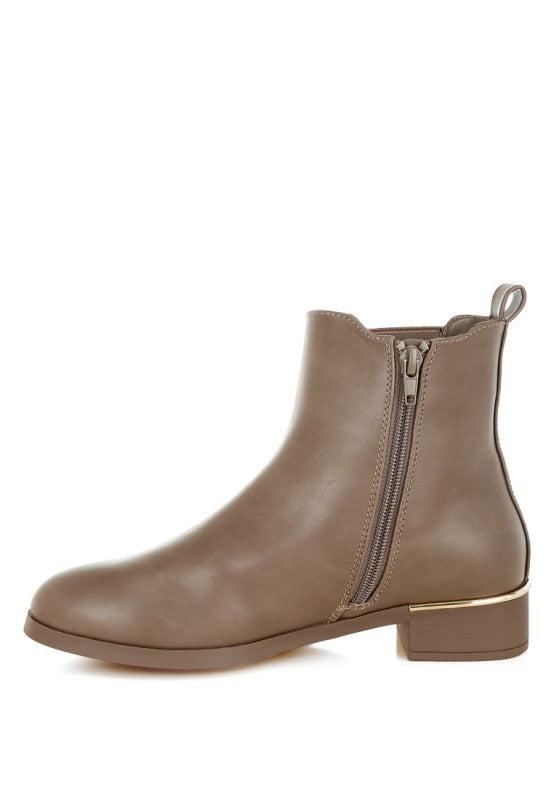 Yacht Winter Basic Ankle Boots - Tigbul's Variety Fashion Shop