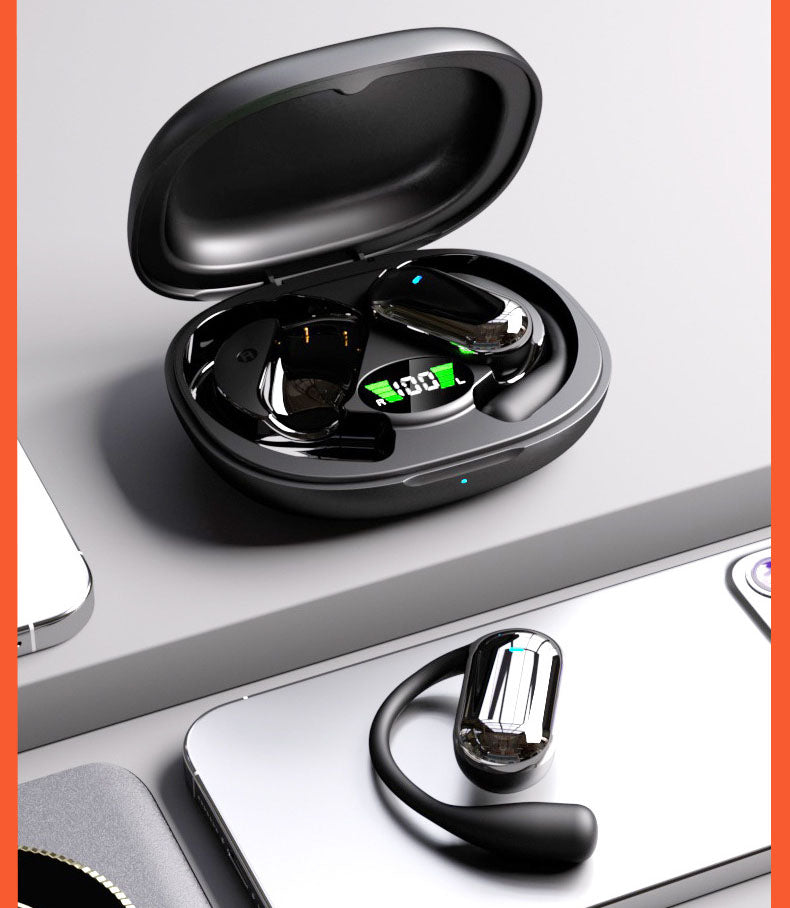 Wireless Bluetooth earphones hang on ear headphones - Tigbul's Variety Fashion Shop