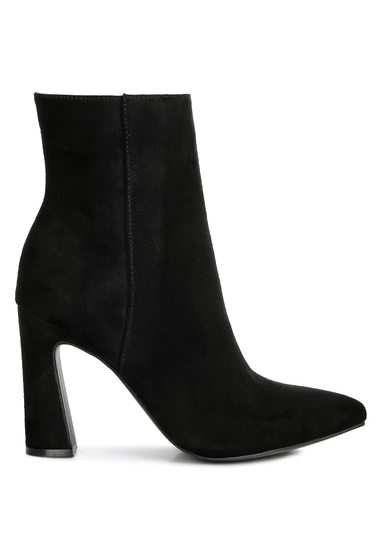 Block Heeled Ankle Boots By RUW - Tigbul's Variety Fashion Shop