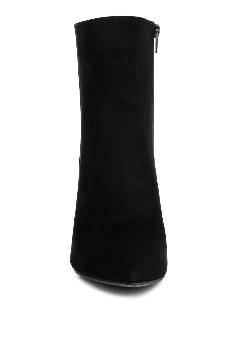 Block Heeled Ankle Boots By RUW - Tigbul's Variety Fashion Shop