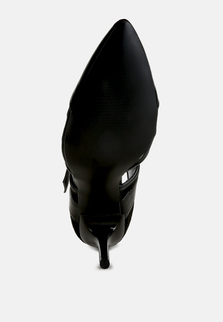 Aneri Buckle Detail Pump Sandals - Tigbul's Variety Fashion Shop