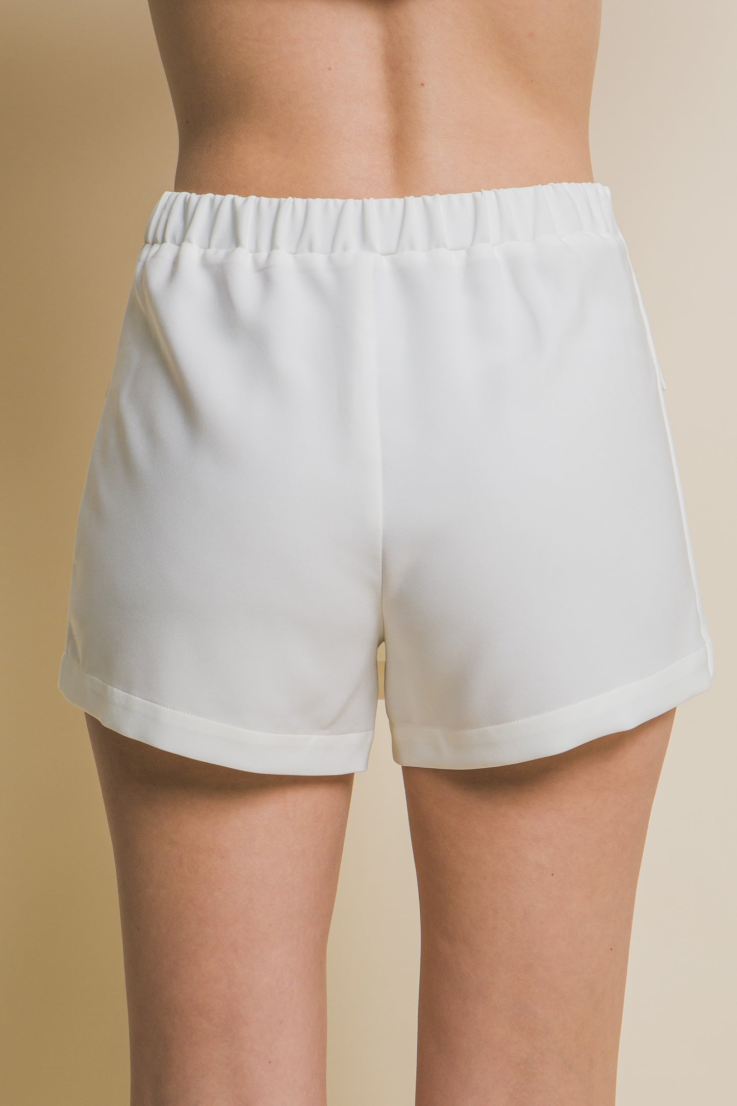 White Vertigo Skorts With Cargo Pockets - Tigbul's Variety Fashion Shop