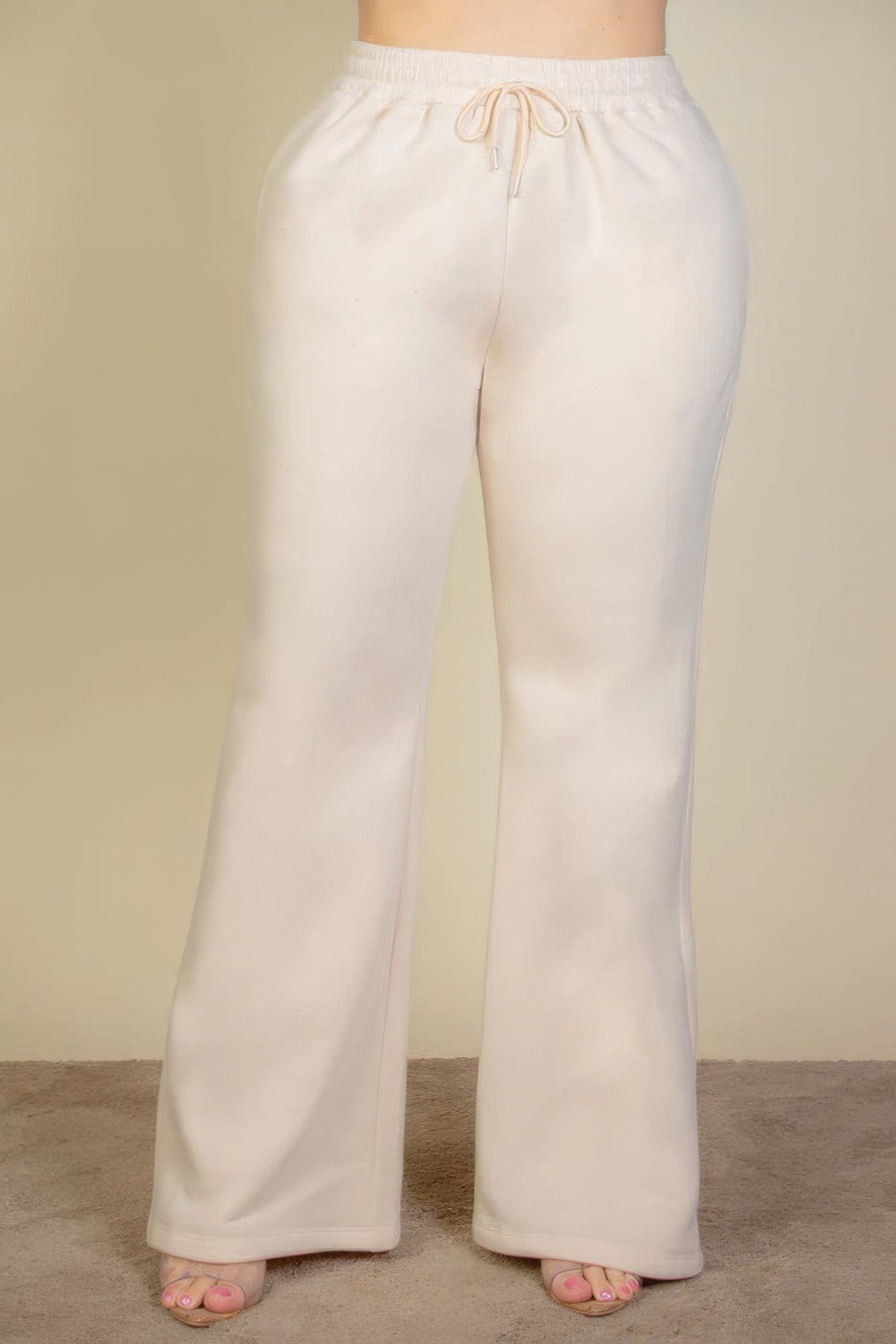 Plus Size Drawstring Waist Slant Pocket Sweatpants - Tigbul's Variety Fashion Shop