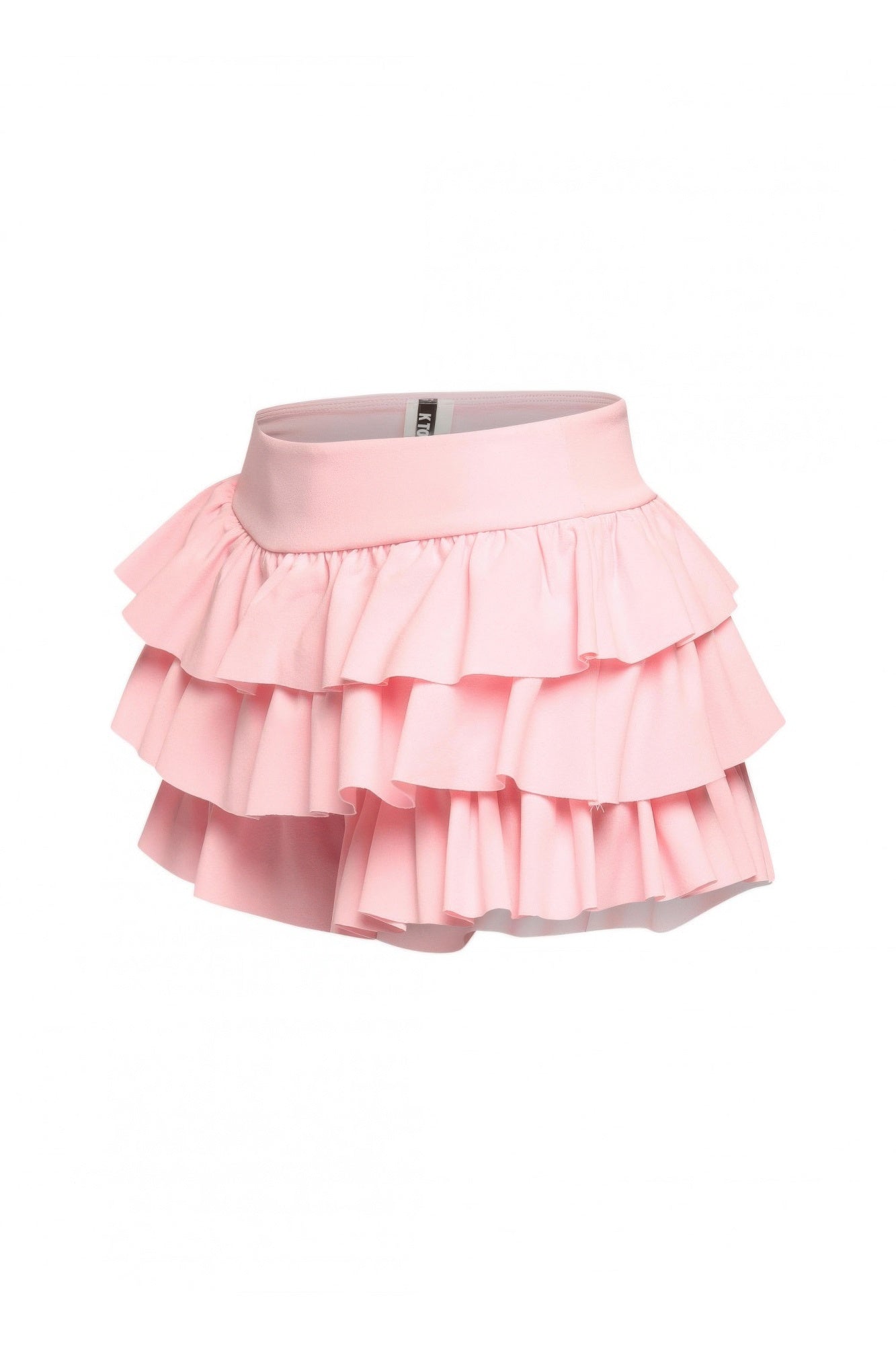 Plus Size Solid Ruffled Shorts - Tigbul's Variety Fashion Shop