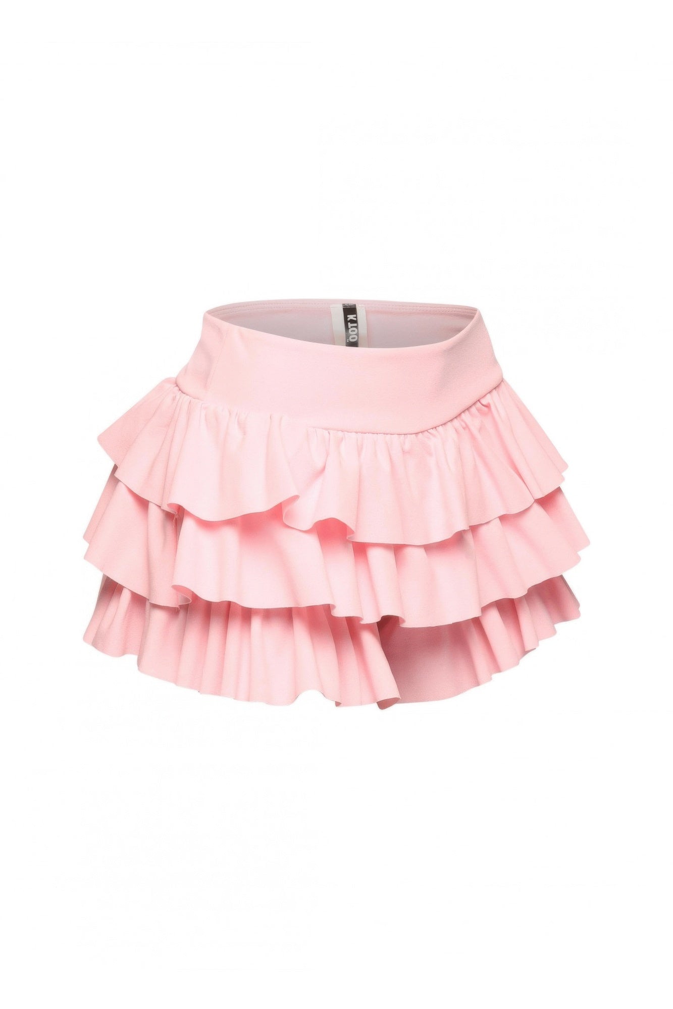 Plus Size Solid Ruffled Shorts - Tigbul's Variety Fashion Shop