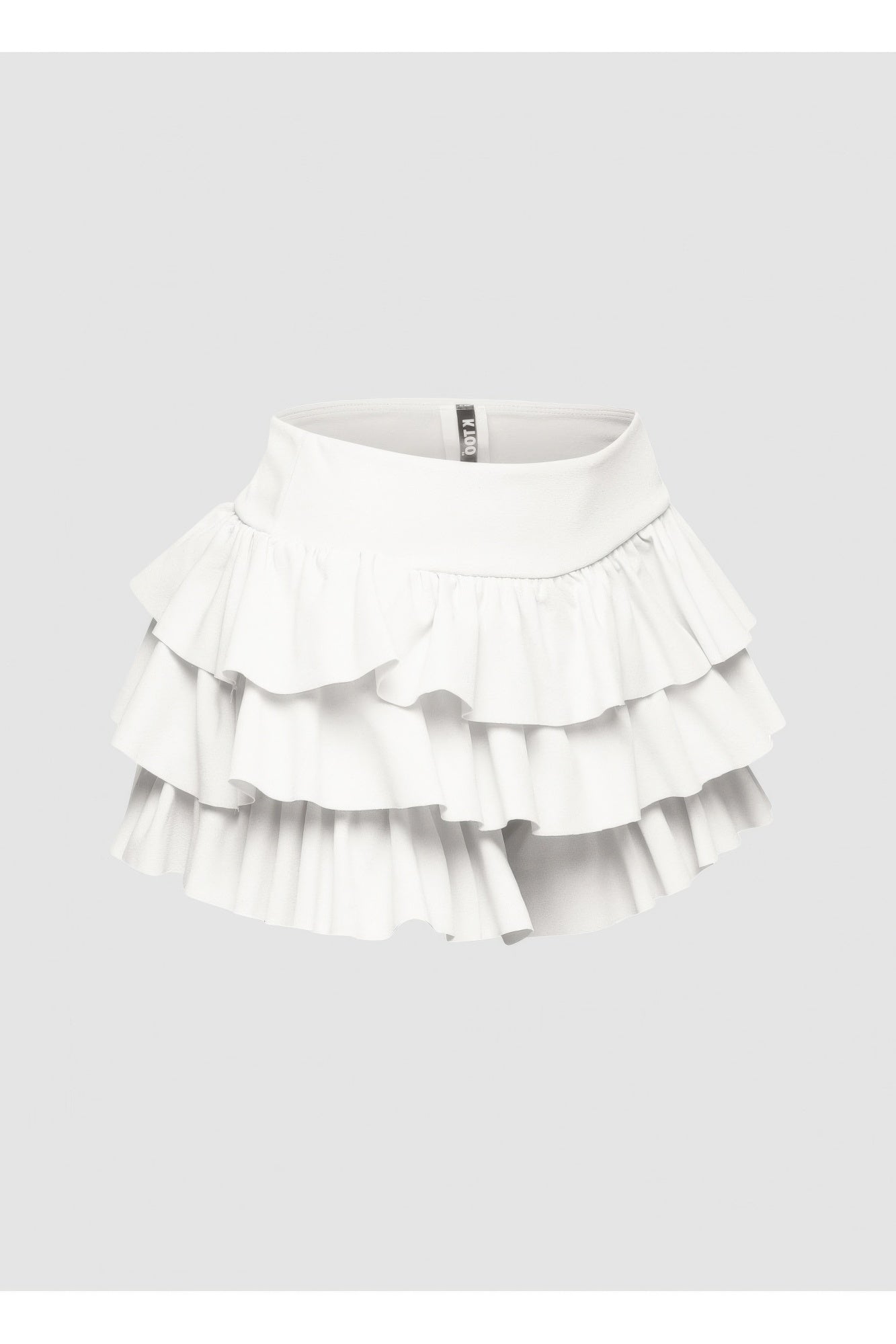 Plus Size Solid Ruffled Shorts - Tigbul's Variety Fashion Shop