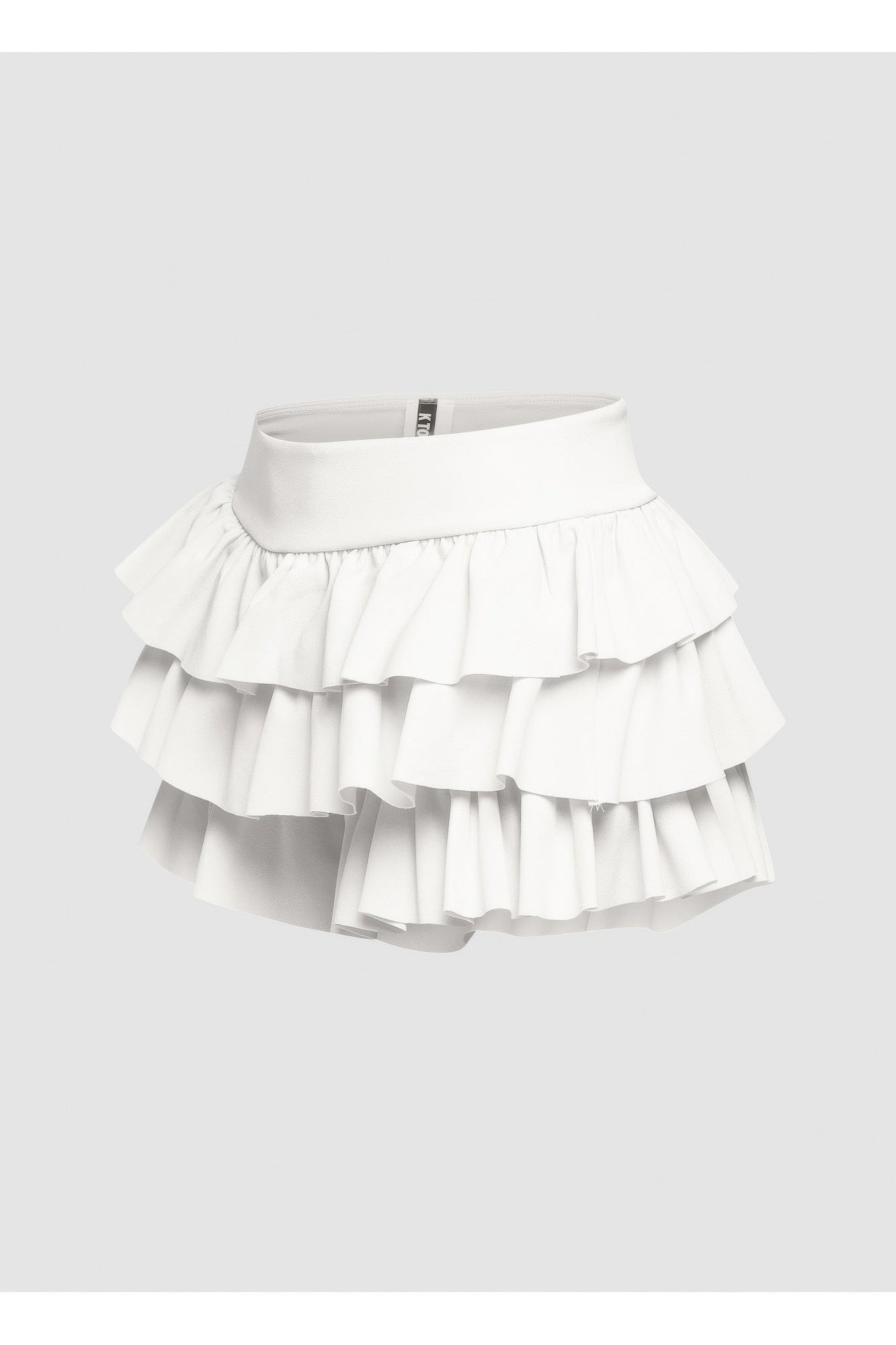 Plus Size Solid Ruffled Shorts - Tigbul's Variety Fashion Shop