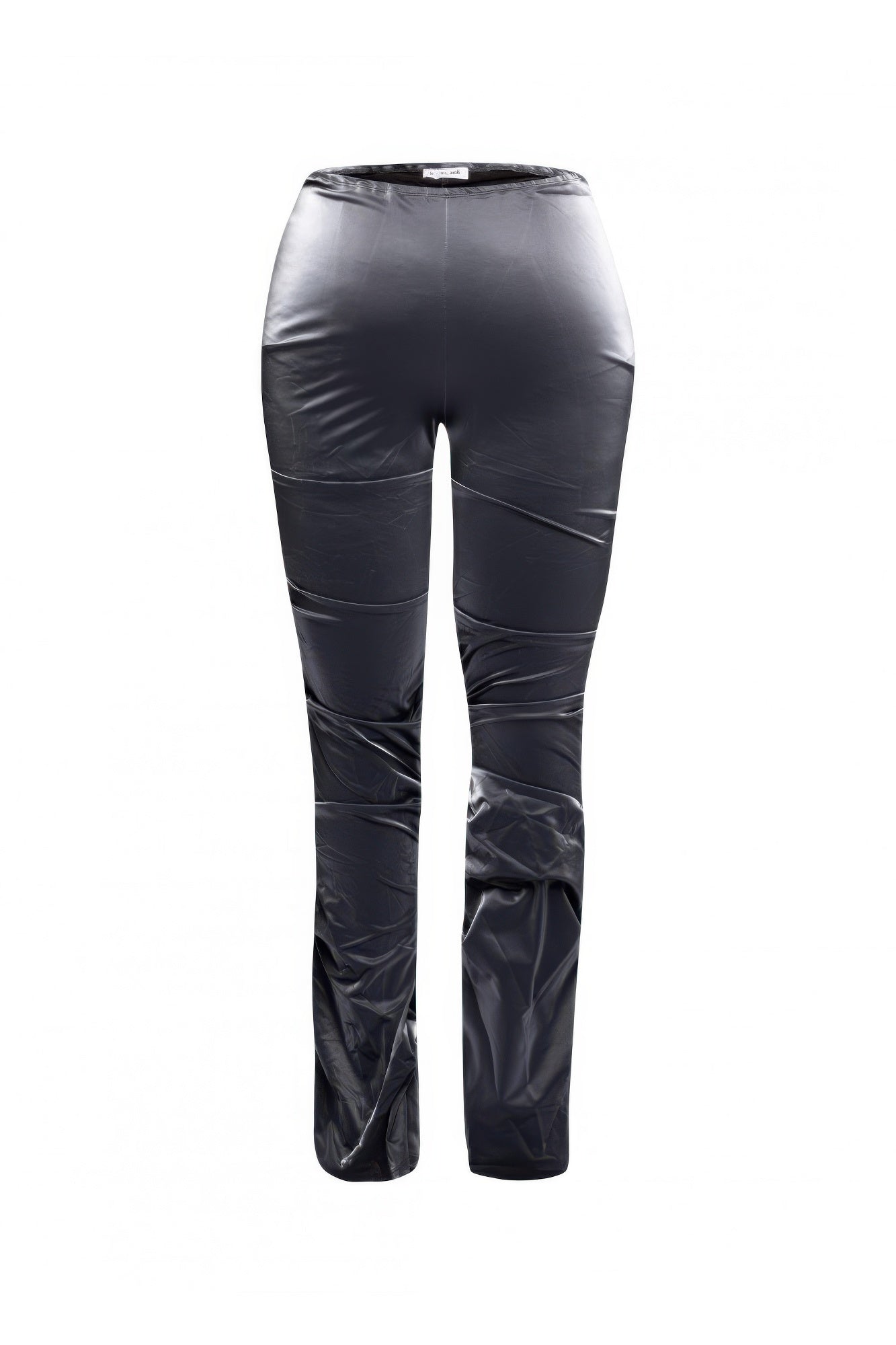 Velvet Pu Ruched Pants - Tigbul's Variety Fashion Shop