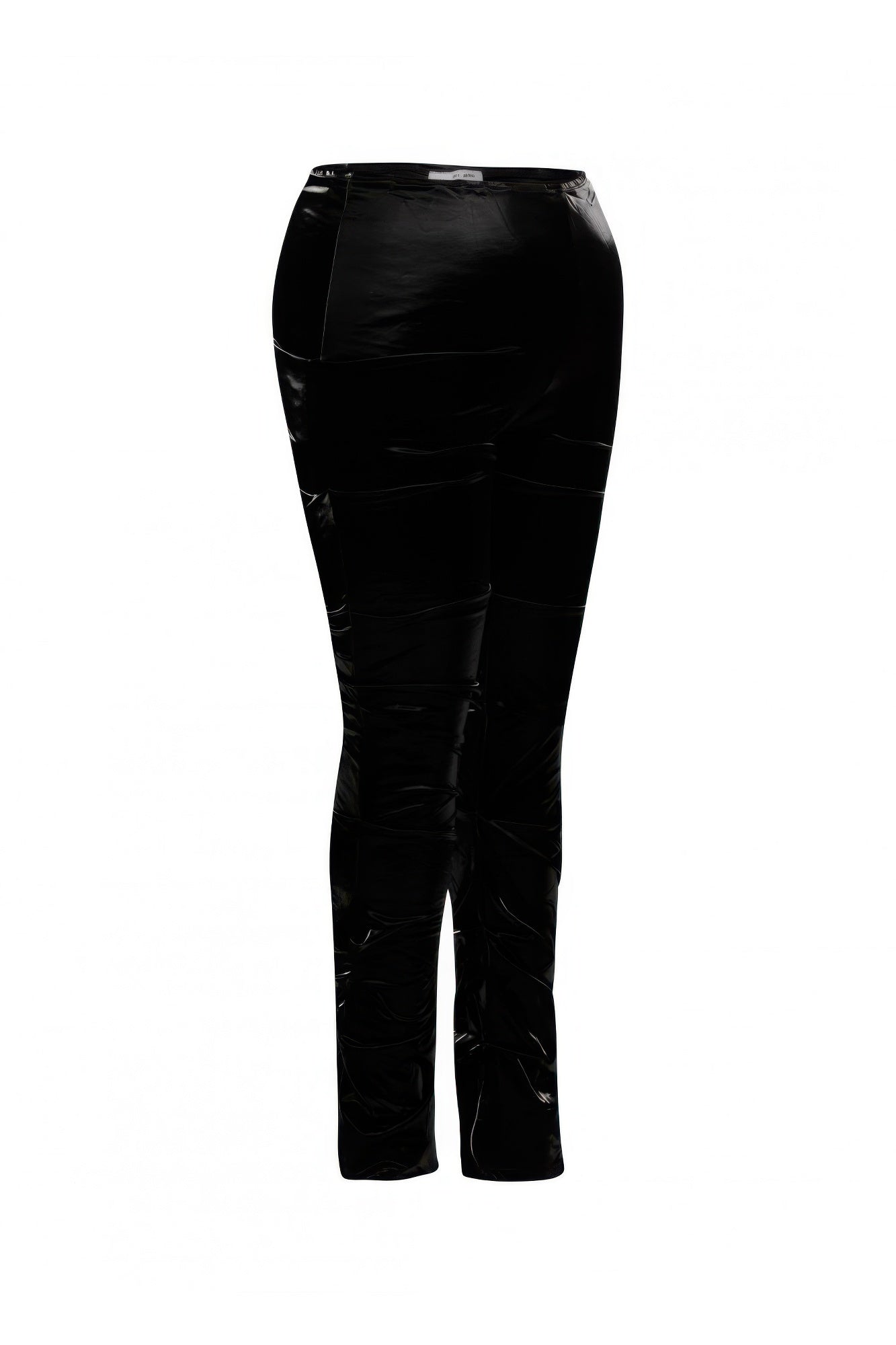 Velvet Pu Ruched Pants - Tigbul's Variety Fashion Shop