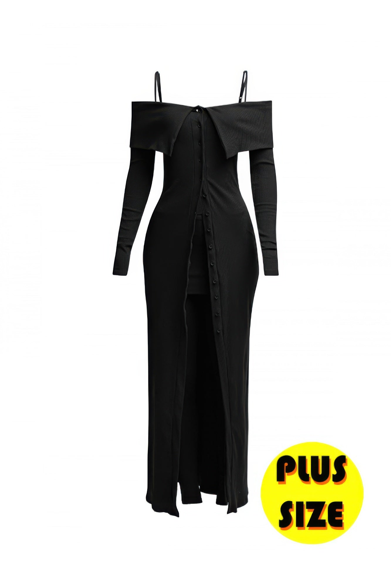 Plus Size Long Length Top & Skirt Leggings Set - Tigbul's Variety Fashion Shop