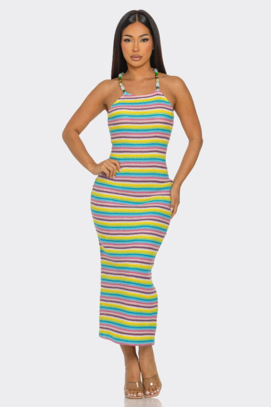 Samantha Midi Dress - Tigbul's Variety Fashion Shop