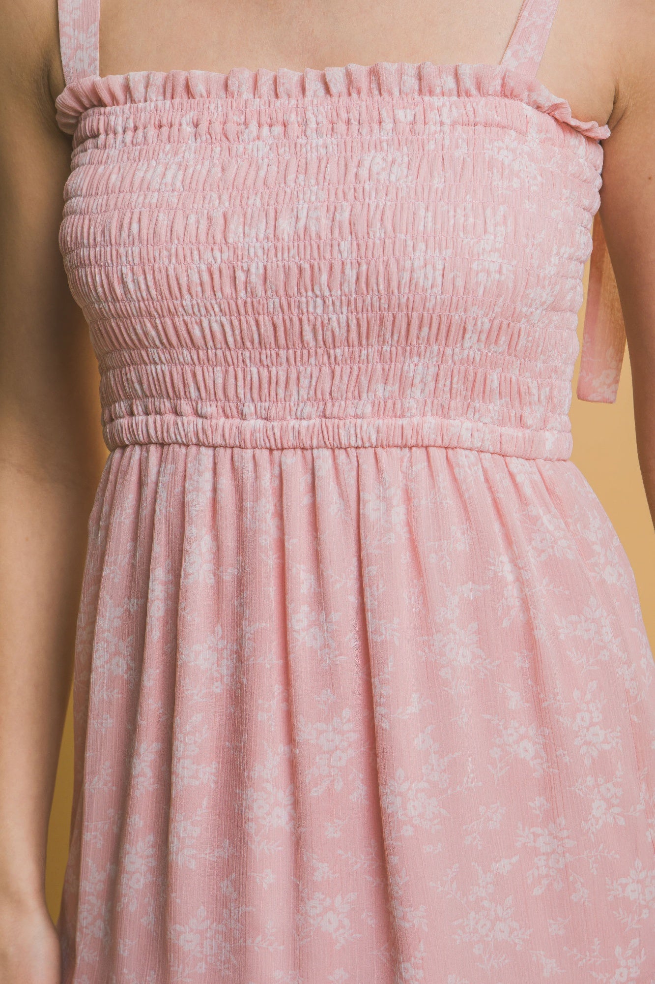Tiered Midi Floral Dress - Tigbul's Variety Fashion Shop