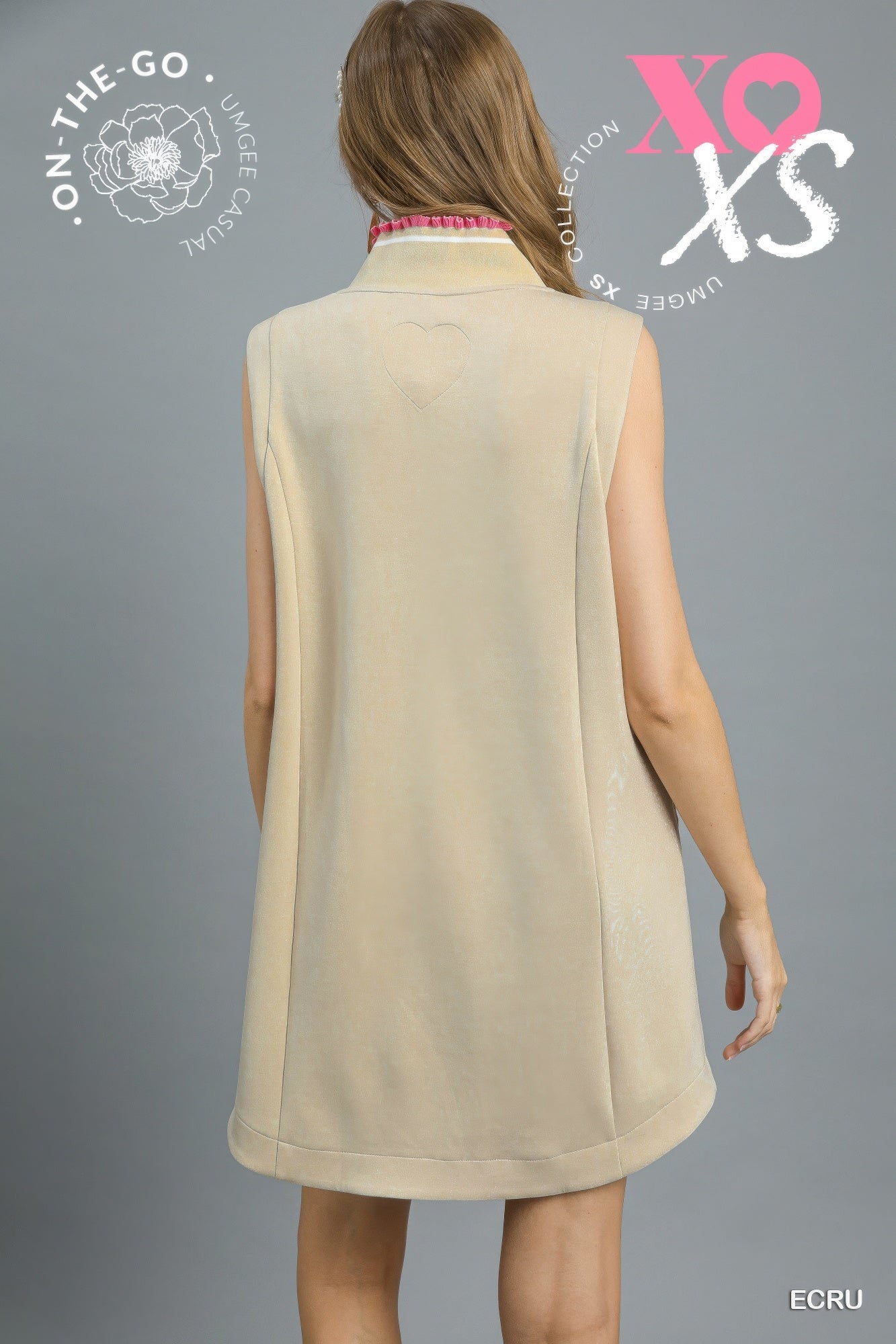 Luxeknit Sleeveless Ruffle Trim Pocket Dress - Tigbul's Variety Fashion Shop