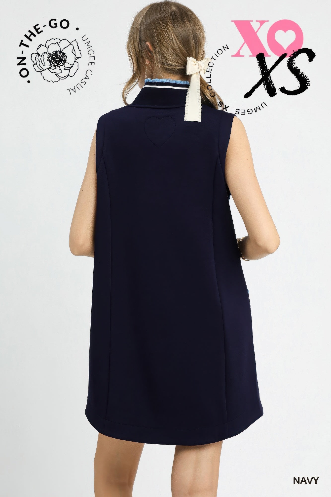Luxeknit Sleeveless Ruffle Trim Pocket Dress - Tigbul's Variety Fashion Shop