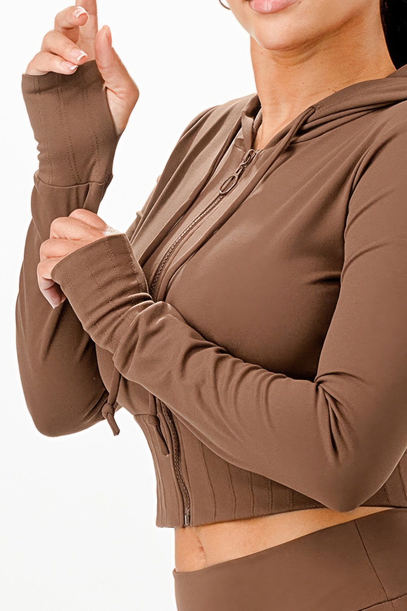 Butter Soft Crop Hoodie And Flare Pants Set - Tigbul's Variety Fashion Shop