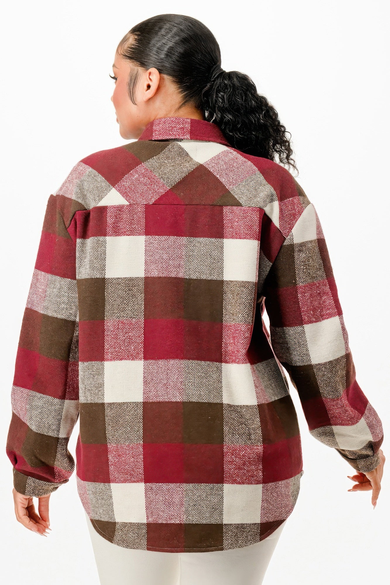 Flannel Jacket - Tigbul's Variety Fashion Shop
