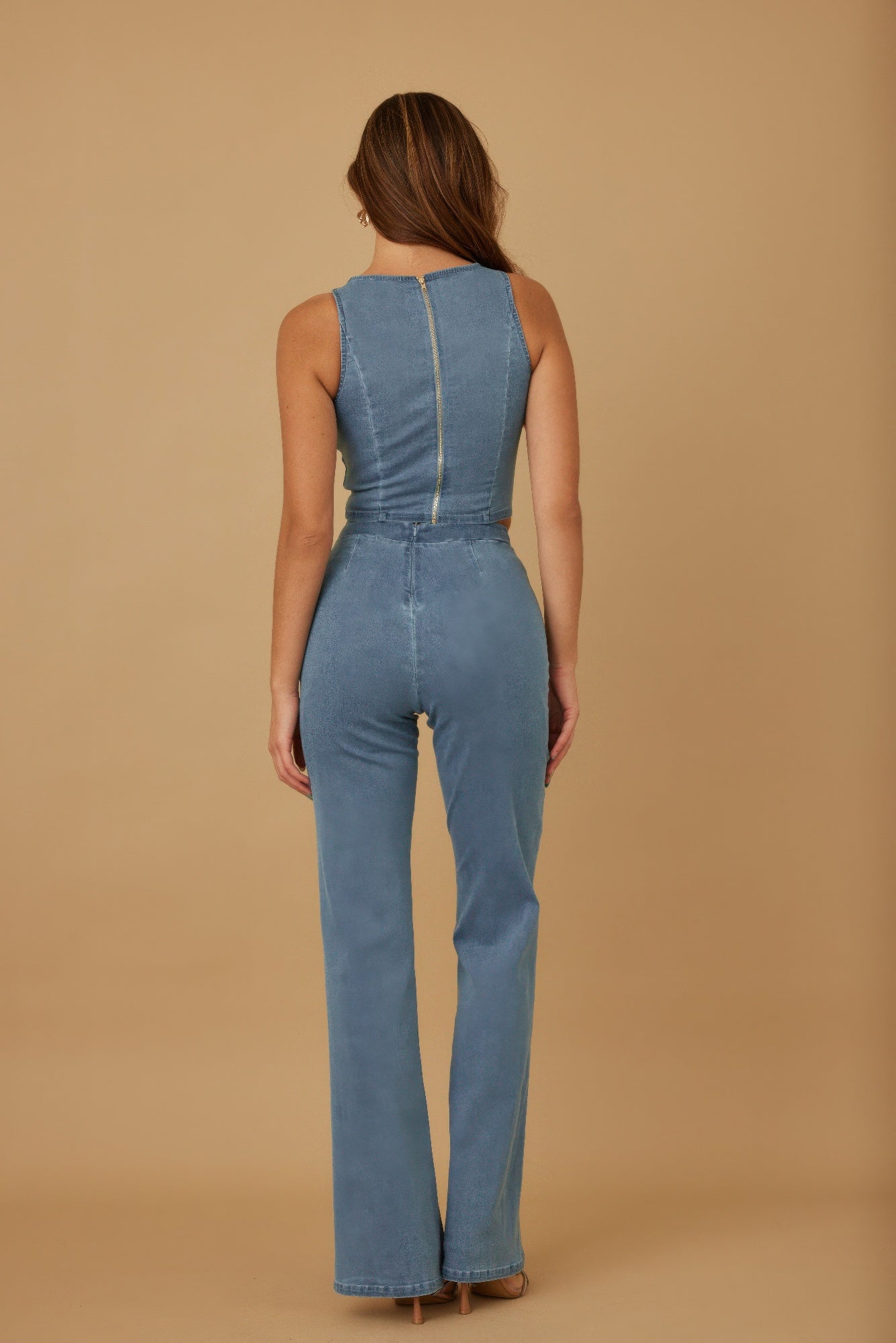 Crop Vest Casual Sets - Tigbul's Variety Fashion Shop